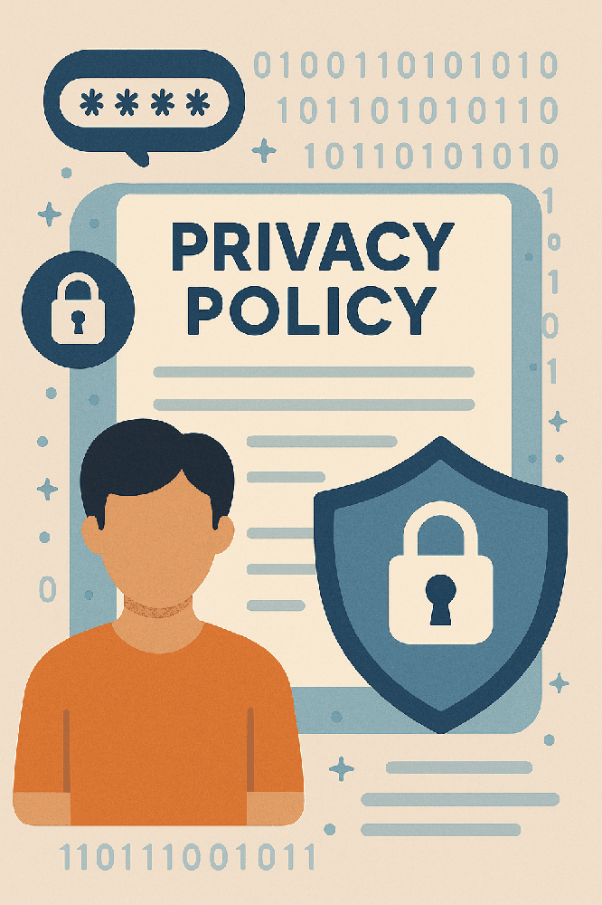 隱私政策插畫