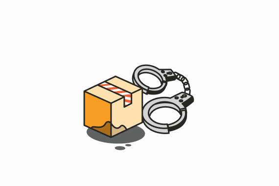 法律禁止的貨件