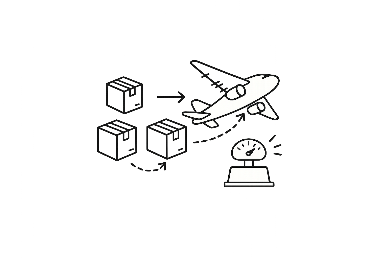 多國倉庫網絡圖示